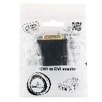 Переходник Cablexpert HDMI-DVI 19F/19M золотые разъемы, пакет, черный, фото10