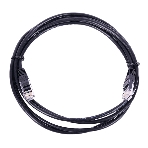 Патч-корд Lanmaster UTP TWT-45-45-0.5-BK вилка RJ-45-вилка RJ-45 кат.5е 0.5м черный ПВХ (уп.:1шт), фото2