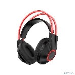 Беспроводные/проводные наушники QUMO Party Rave BT 0077 красный, накладные, Bluetooth + проводной, до 10 ч, фото3