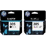 Картридж HP 305 струйный, набор черный и цветной (120/100 стр), фото 1