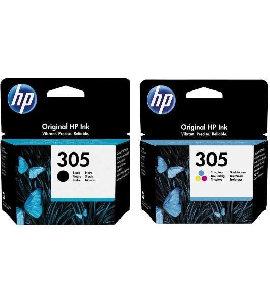Картридж HP 305 струйный, набор черный и цветной (120/100 стр)