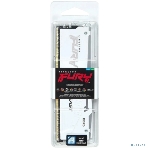 Оперативная память Kingston Fury Beast, DDR5, 16Gb (1x16 GB), 6000 MHz, CL30, радиатор, RGB, белый, фото4