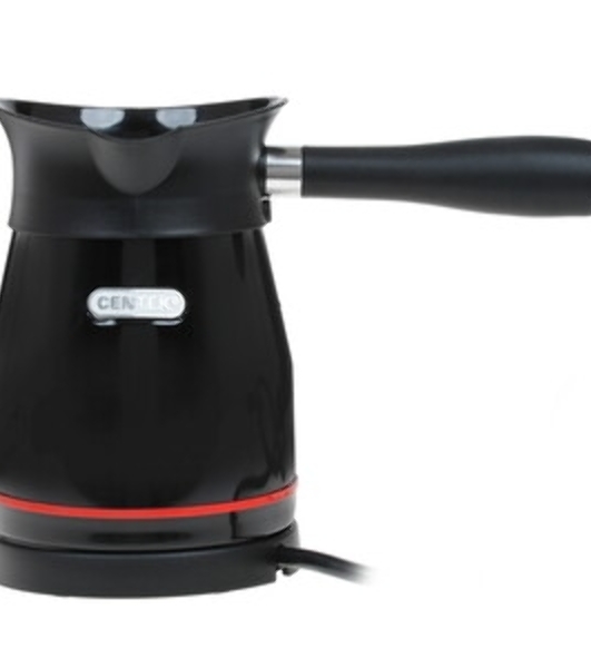 Электрическая турка Centek CT-1098 BL черный, 0.5 л, 480 Вт.