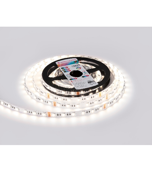 Светодиодная лента Ambrella light GS4402 5050 60Led /10W m/ 24V IP20 RGBW+4500K/ 5000*10*1.87mm (5 конт.)