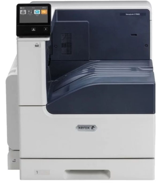 Принтер лазерный Xerox VersaLink C7000N (VLC7000N#), A3, цветной, печ. 19 стр/мин (A3) 35 стр/мин (A4), 1200 x 2400 dpi, RJ-45, NFC, Air Print