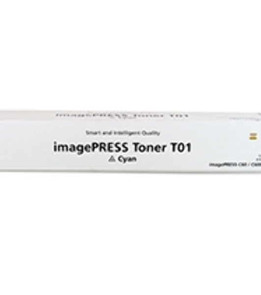 Тонер лазерный Canon TONER T01 голубой (59 500 стр.) для Canon imagePRESS C710, C810, C910