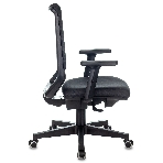 Кресло Бюрократ EXPERT TW-01 черный, сетка, подголовник, фото22