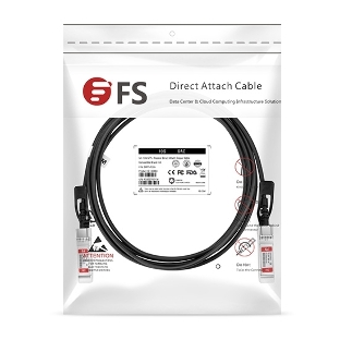 Твинаксиальный медный кабель 2m (10ft) Generic Compatible 10G SFP+ Passive Direct Attach Copper Twinax Cable #74621