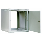 Шкаф настенный ЦМО ШРН-Э-9.500.1 9U 600x520 мм пер. дв. стал. лист несъемные бок. пан. серый, фото8