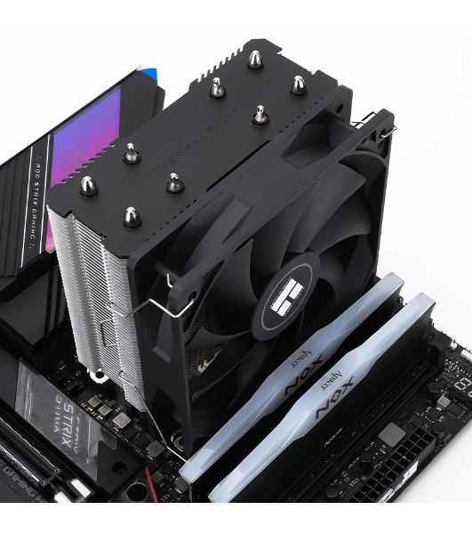 Устройство охлаждения(кулер) Thermalright Assassin X 120 Refined SE, Soc-AM5/AM4/1200/1700/1851 4-pin 25.6dB Al+Cu 630gr Ret (AX120-R-SE)