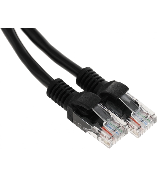 Патч-корд Premier PP12-1M/BK 1000Гбит/с UTP 4 пары cat.5E CCA molded 1м черный RJ-45 (m)-RJ-45 (m)