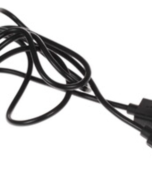 Кабель Qumo light series, USB-MicroUSB, 1м, 5В, 1A, опл. PVC, кон. PVC, черный