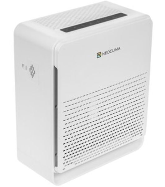 Очиститель воздуха Neoclima NP600W белый, 60 м², HEPA-фильтр, угольный фильтр, ионизация