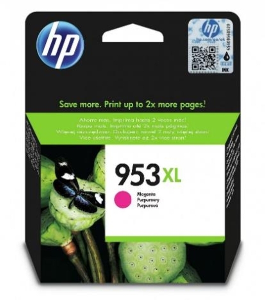 Картридж струйный HP 953XL F6U17AE пурпурный для HP OJP 8710/8715/8720/8730/8210/8725 (1600 стр.)