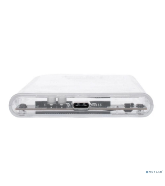 Внешний корпус Gembird EE2-U3S-7 USB 3.0 для 2.5' HDD/SSD порт Type-С, SATA III, пластик, прозрачный