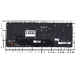 Клавиатура для ноутбука Dell XPS 12 13 черная с подсветкой, фото 1