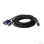 Кабель KVM ORIGO OKVMCU3/A1A с разъемами VGA и USB, 3 м, фото2