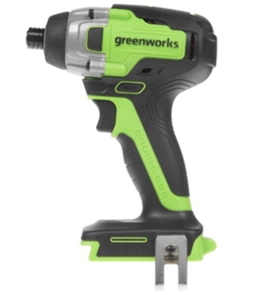 Винтоверт ударный аккумуляторный GreenWorks GD24ID3, 24V, бесщеточный, без АКБ и ЗУ (3802807)