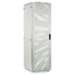 Шкаф коммутационный ЦМО ШТК-М-42.6.8-4ААА 42U 600x820 мм пер. дв. перфор. задн. дв. стал. лист 2 бок. пан. направл. под закл. гайки 550 кг серый, фото7