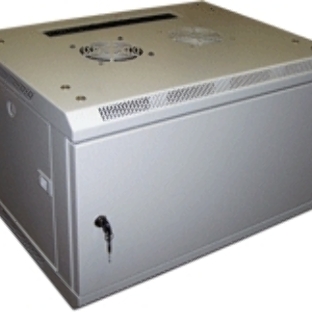 Шкаф настенный серии Pro, 12U 600x600, стеклянная дверь
