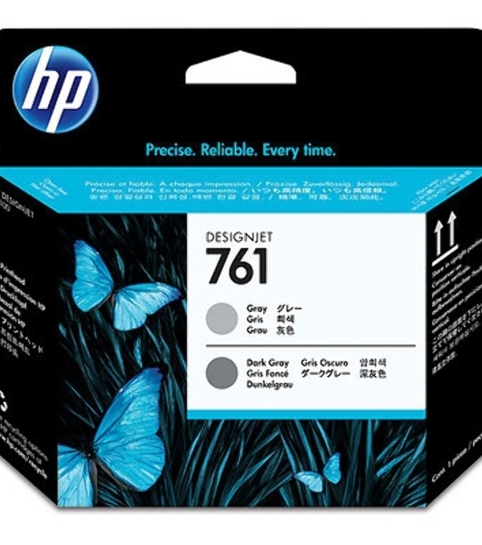 Картридж струйный HP 761 CH647A темно-серый/серый печатающая головка для HP DJ T7100