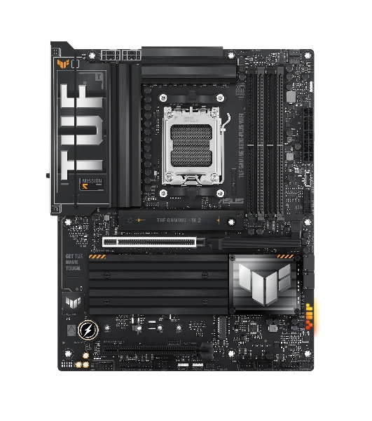 Материнская плата ASUS TUF GAMING X870-PLUS WIFI, AM5, AMD X870, 4xDDR5, 2xSATA, 4xM.2, 1xPCIe 5.0 x16, 1xPCIe 4.0 x4, 1xHDMI, 1xUSB-C 3.2 Gen 2, 1xUSB-C 3.2 Gen 2x2, 2xUSB-C 4.0, 1x 2.5Gb LAN, 1xUSB-A 2.0, 3xUSB-A 3.2 Gen 2, 4xUSB-A 3.2 Gen 1, 5x3.5 мм, Wi-Fi 7, ATX