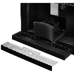 Автоматическая кофемашина Kuppersberg KCM 182 Black коллекция High-Tech,управление сенсорное,максимальное давление 20 бар,емкость для воды 1.8л, есть капучинатор,приготовление кофе автоматическое, материал панели стекло, черный, фото4
