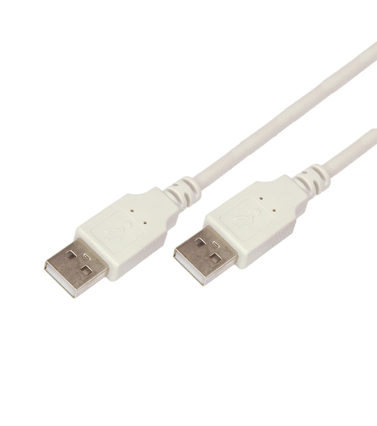 Кабель Rexant USB A - USB A 3 метра, серый