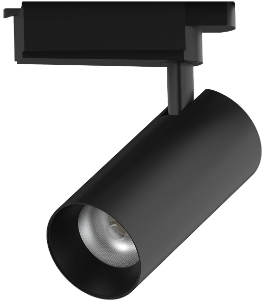 Светильник трековый цилиндр Gauss 16W 1680lm 4000K 180-220V IP20 65x206мм черный линза 36º LED