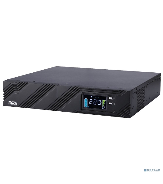 Источник бесперебойного питания Powercom Smart King Pro+ SPR-1000 LCD 800Вт 1000ВА черный