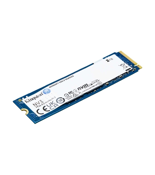 Накопитель SSD Kingston NV3, 2000Gb, M.2 2280, PCIe 4.0 x4, NVMe, R/W 6000/5000