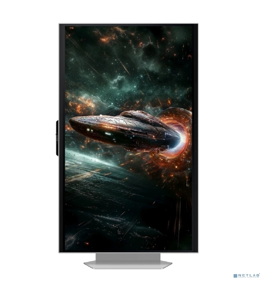 Монитор 27' Samsung Odyssey 3D G90XF IPS 3840x2160, 165 Гц, 1 мс, 16:9, 350 кд/м², 2xHDMI 2.1, DP, USB Hub (2x USB 3.2), 3D без очков, Edge Lighting, динамики (2x5 Вт), FreeSync, G-Sync, HDR10, черный