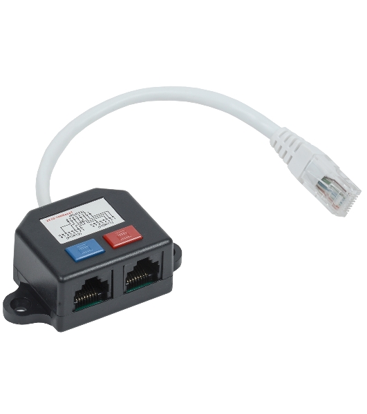 Проходной адаптер cat.5e UTP, RJ45-RJ45, тип Keystone Jack CS7-1C5EU ITK