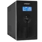Источник бесперебойного питания Crown CMU-SP800EURO LCD/800 ВА/450 Вт/4 x евророзетка с заземлением (Schuko), фото13