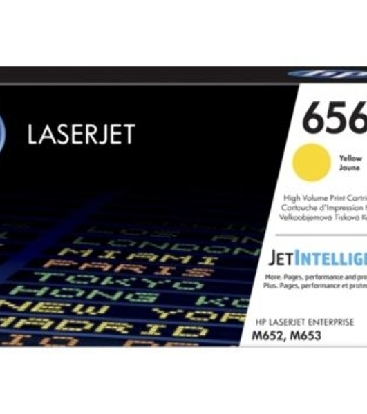 Картридж лазерный HP 656X High Yield Yellow для HP CLJ M652/M653 (CF462X) 22000 стр
