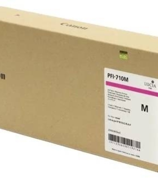 Картридж струйный Canon PFI-710 M 2356C001 пурпурный (700 мл) для Canon TX-2000/TX-3000/TX-4000