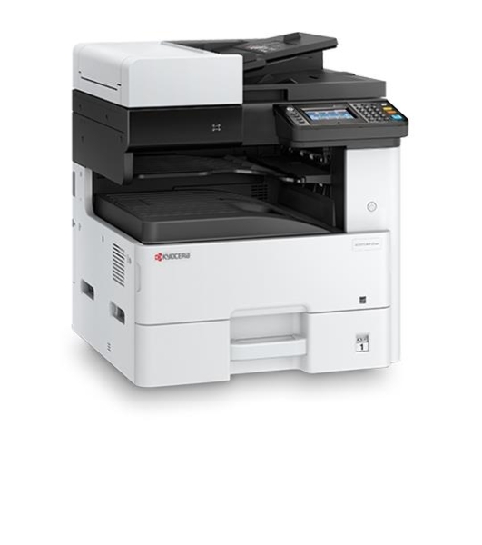 МФУ лазерное Kyocera Ecosys M4125idn (1102P23NL0/NL1), A3, ч/б, печ. до 25 стр/мин. (А4) до 12 стр/мин. (А3), скан. до 50 стр/мин., 1200 x 1200 dpi (печать) 600x600dpi (скан.), USB, RJ-45, NFC, Air Print, Mopria