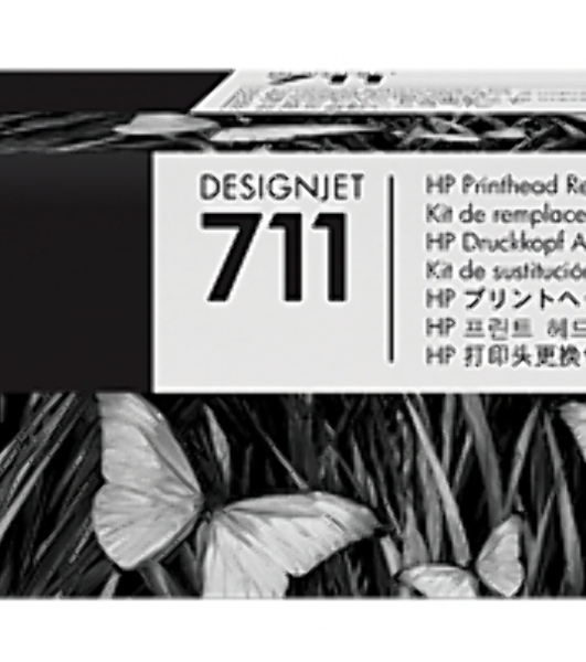Комплект для замены печатающей головки HP 711 C1Q10A для HP Designjet T120/T520