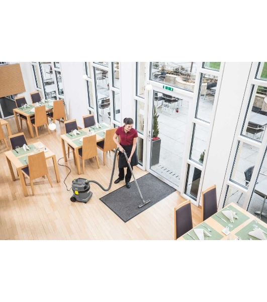 Пылесос Karcher NT 22/1 Ap L серый, 1300 Вт, уборка влажная и сухая, пылесборник мешок 22 л