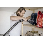 Строительный пылесос Karcher WD 3 P S V-17/4/20 желтый, 1000 Вт, уборка сухая/сбор воды, пылесборник мешок/контейнер, 17 л, фото10