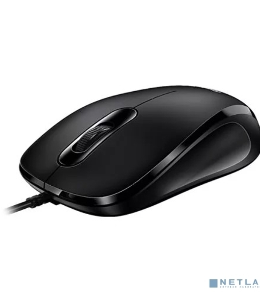 Мышь проводная Genius DX-101 черный, 1200 dpi, USB, кнопки - 3