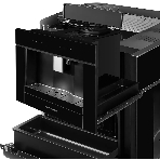 Автоматическая кофемашина Kuppersberg KCM 182 Black коллекция High-Tech,управление сенсорное,максимальное давление 20 бар,емкость для воды 1.8л, есть капучинатор,приготовление кофе автоматическое, материал панели стекло, черный, фото2