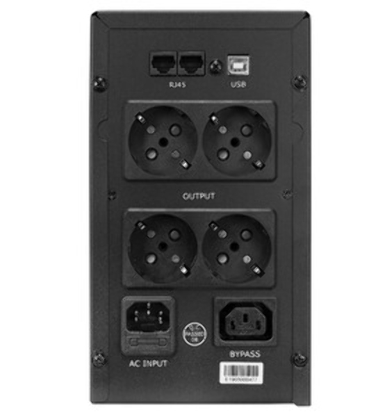 Источник бесперебойного питания Crown CMU-SP800EURO LCD/800 ВА/450 Вт/4 x евророзетка с заземлением (Schuko)
