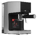 Кофеварка рожковая BQ CM7003 серебристый, исп. кофе - молотый, 1,2 л, 1350 Вт, 20 бар, фото16