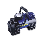 Компрессор GOODYEAR GY000102 GY-35L 35 л/мин Мощность - 168 Вт, Производительность - 35 л/мин, Максимальное токопотребление - 14 А, Максимальное давление - 7 Атм, Длина провода питания: 3 м, Длина воздушного шланга: 1 м. Сумка и набор переходников в комплекте., фото3