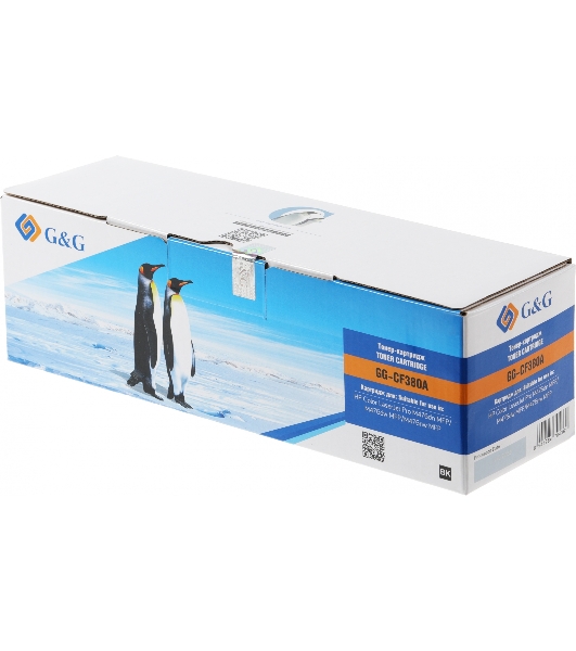 Картридж лазерный G&G GG-CF380A черный (2400 стр.) для HP LJ Pro M476dn/M476nw/M476dw