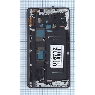 Дисплей для Samsung Galaxy Note Edge SM-N915 черный с рамкой