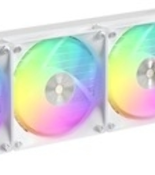 Система охлаждения Ocypus Sigma L36 WH ARGB, 360мм, LCD Pump 2.4', 3x120мм ARGB fans, LGA115X/1200/1700/18XX, AM4/AM5