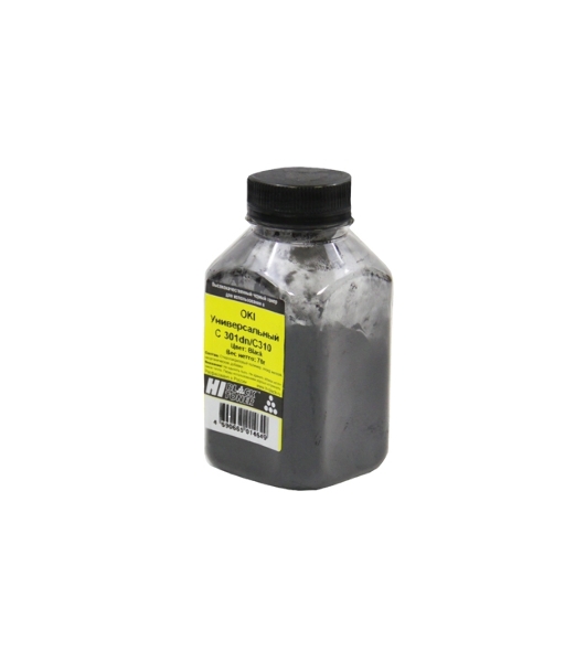Тонер OKI Универсальный С 301dn/C310 (Hi-Black) Bk, 70 г, банка
