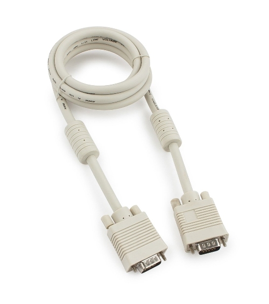 Кабель Gembird/Cablexpert VGA Premium,15M/15M,1.8м, тройной экран, феррит.кольца, пакет